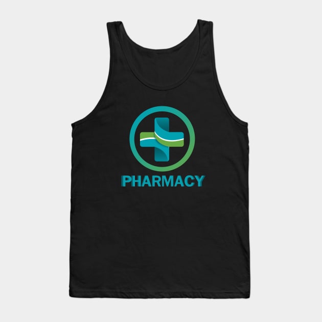 PHARMACY Tank Top by DELL DESING